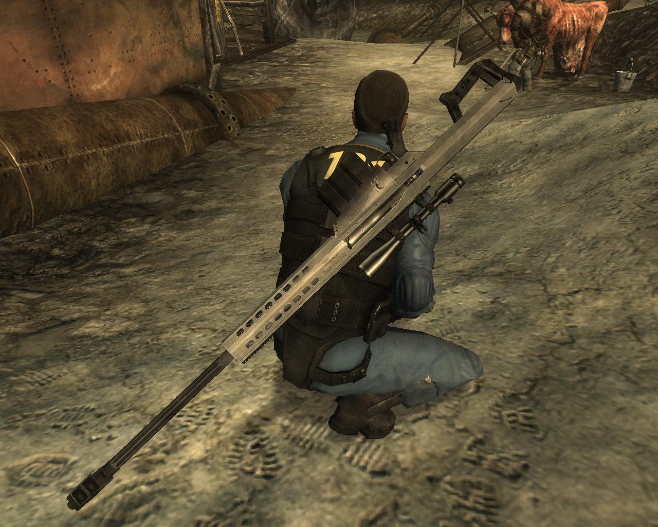 Fallout 4 снайперская винтовка в начале фото 93