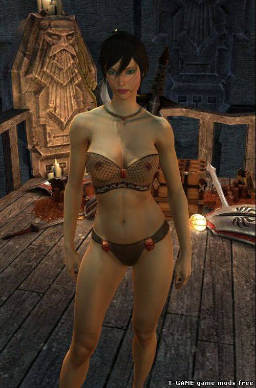 Dragon Age 2 - "Bikini Mods" Нижняя одежда женских персонажей. 