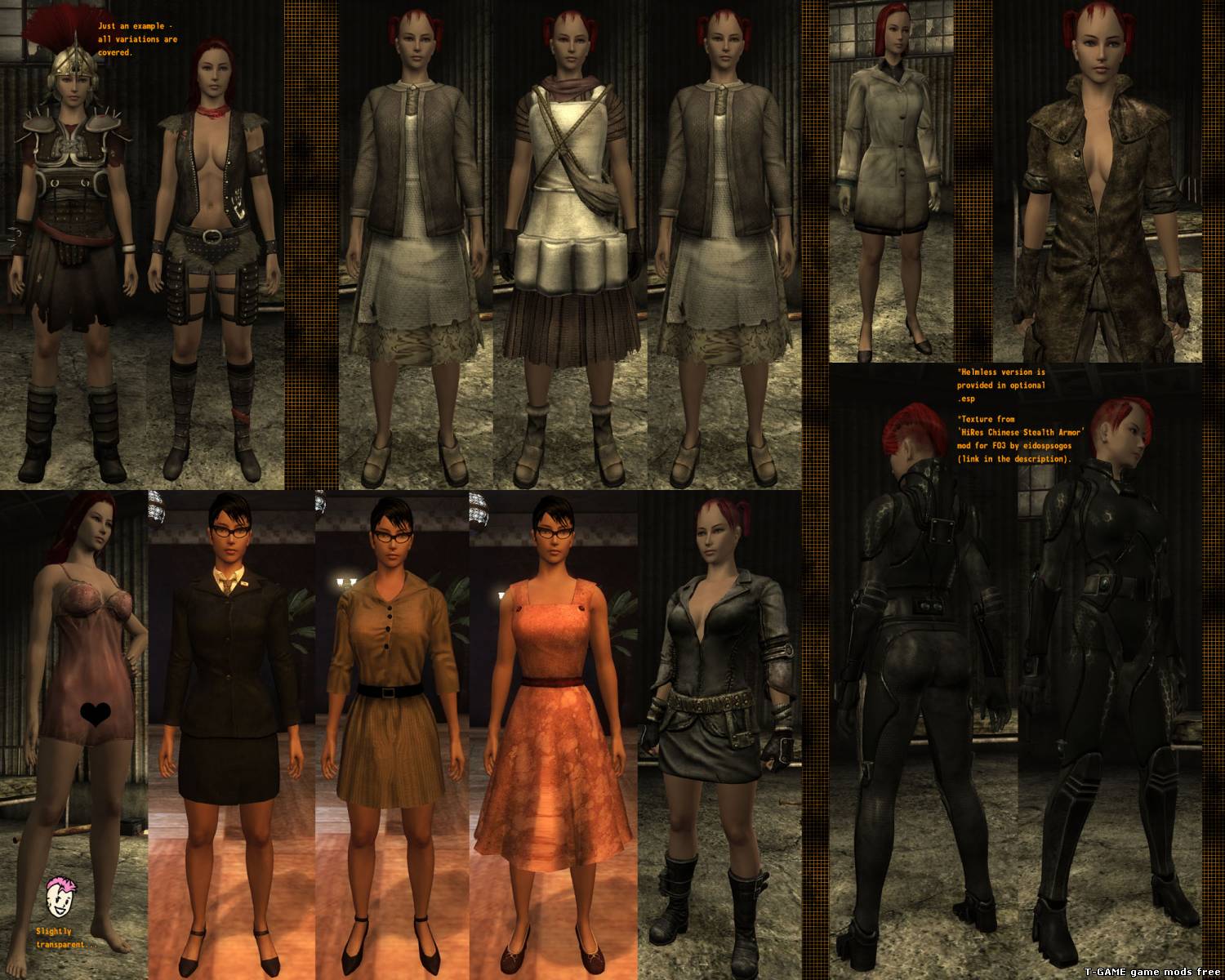 Classy chassis outfits fallout 4 фото 110